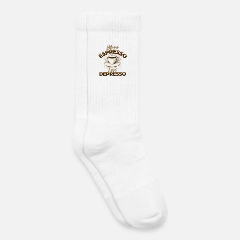 More Espresso - Kinder Tennissocken - Weiß