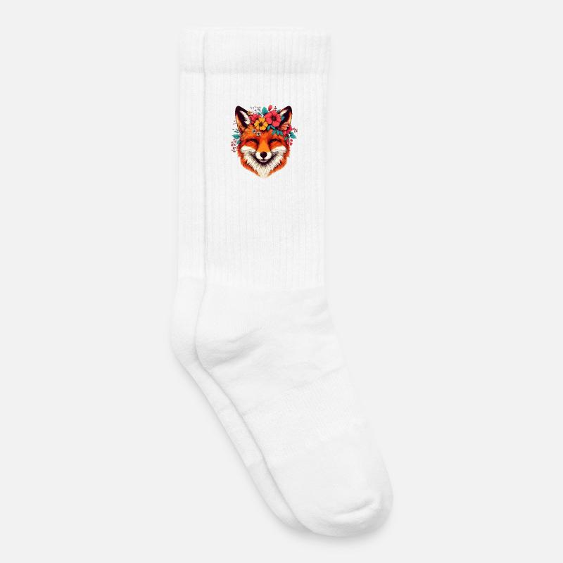 Fuchs - Kinder Tennissocken - Weiß