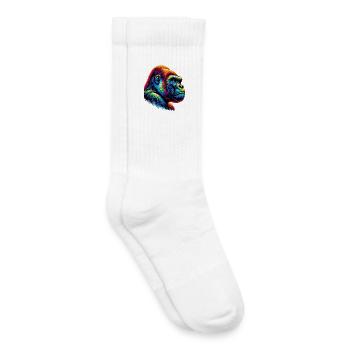 Gorilla - Kinder Tennissocken - Weiß - Rechts