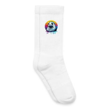 Seal - Kids Tennis Socks - white - Right