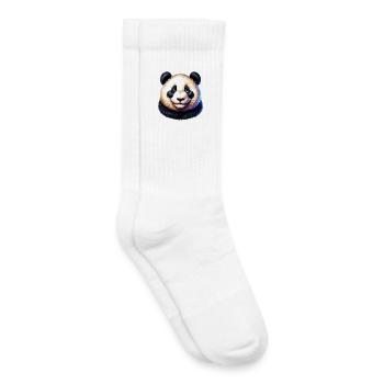 Panda - Kinder Tennissocken - Weiß - Rechts