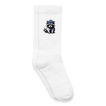 Waschbär - Kinder Tennissocken - Weiß - Rechts