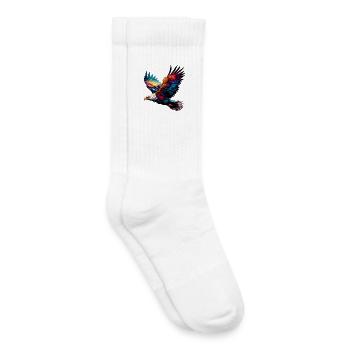 Aigle - Chaussettes de tennis bio enfant - blanc - Droite