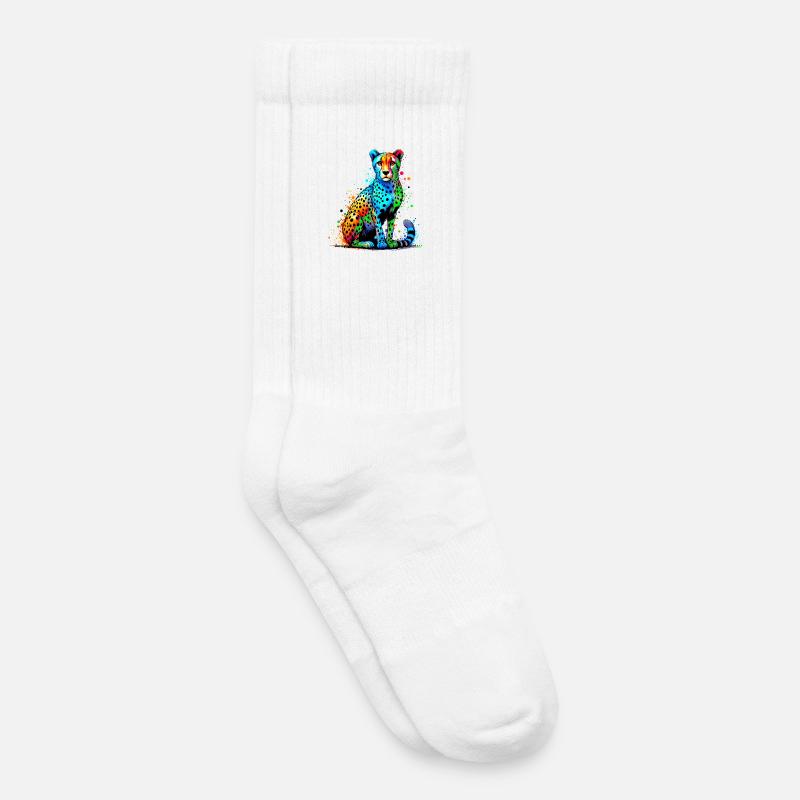 Gepard - Kinder Tennissocken - Weiß