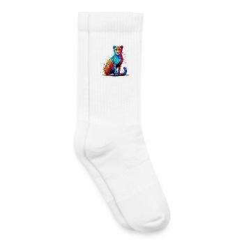 Gepard - Kinder Tennissocken - Weiß - Rechts