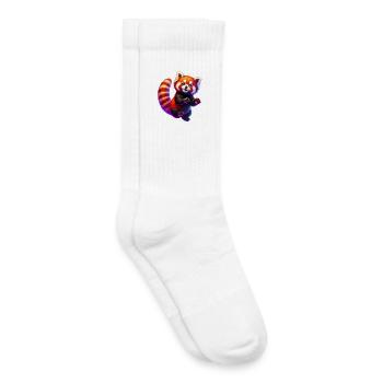 Kleiner Panda - Kinder Tennissocken - Weiß - Rechts