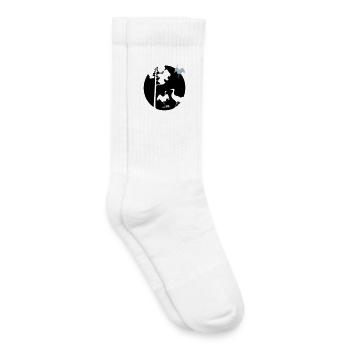 Afrika Kraniche - Kinder Tennissocken - Weiß - Rechts