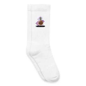 JvG Ente "A geborena Entetainer" - Kinder Tennissocken - Weiß - Rechts