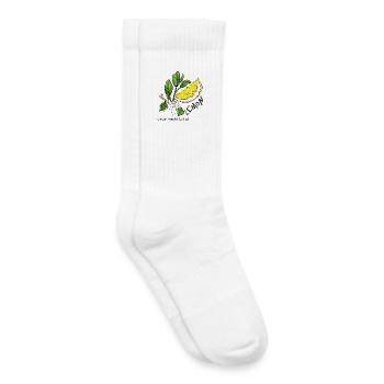 Lemon - Kids Tennis Socks - white - Right