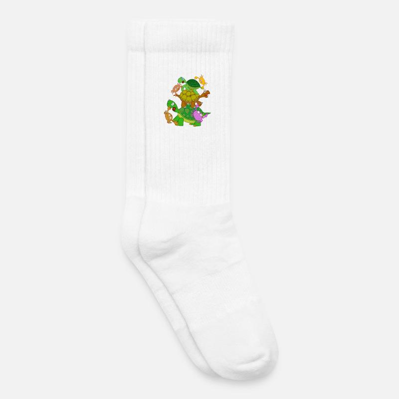 Crabgrab - Kinder Tennissocken - Weiß
