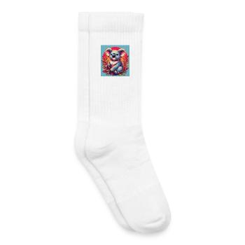 Koala - Kinder Tennissocken - Weiß - Rechts