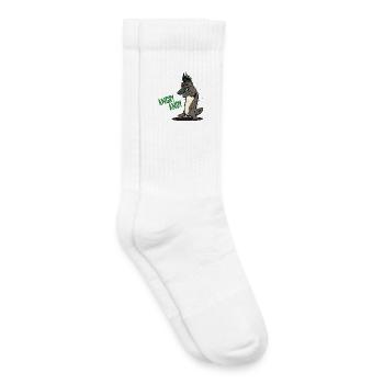 Angry Andy - Platypus - Kids Tennis Socks - white - Right