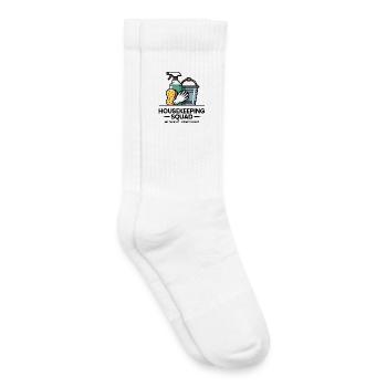 Lustiges Putzen Design - Kinder Tennissocken - Weiß - Rechts