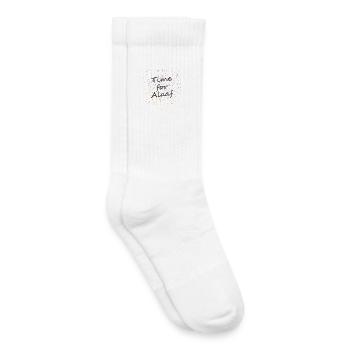 Carnaval de Cologne - Temps pour Alaaf - Chemise du Carnaval - Chaussettes de tennis bio enfant - blanc - Droite