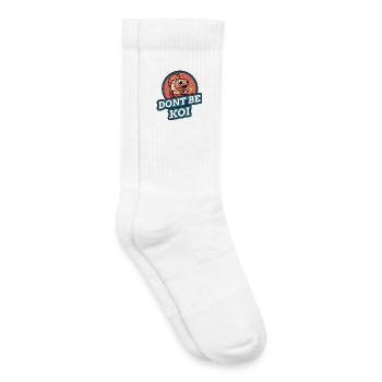 Sei kein Koi - Kinder Tennissocken - Weiß - Rechts