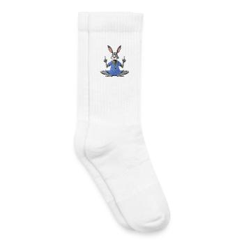 Donkey Yoga - Kids Tennis Socks - white - Right