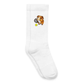 Guinea Pig Tennis - Kids Tennis Socks - white - Right