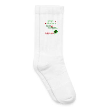 Mom  Grandma - Kinder Tennissocken - Weiß - Rechts