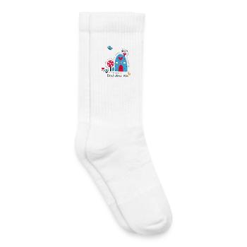 Einschulung 2026  - Kinder Tennissocken - Weiß - Rechts