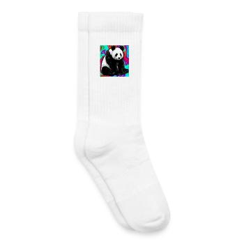 Panda - Kinder Tennissocken - Weiß - Rechts
