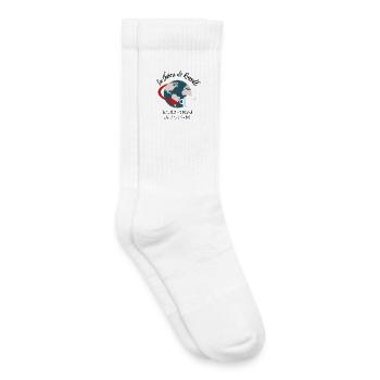 La théière de Russell - Design sceptique - Chaussettes de tennis bio enfant - blanc - Droite