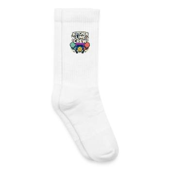 KITCHEN LINE CREW Nap - Kids Tennis Socks - white - Right
