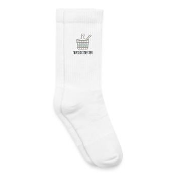 Sauna Experte - Kinder Tennissocken - Weiß - Rechts