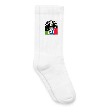 Röntgen Radiologie Skelett Rock Gitarrist - Kinder Tennissocken - Weiß - Rechts