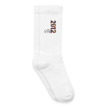 Limited Edition 2012 Traditional Dragon Tiger - Kids Tennis Socks - white - Right