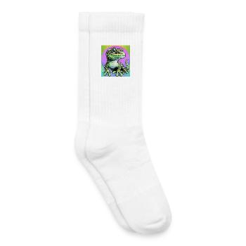 Gecko - Kids Tennis Socks - white - Right