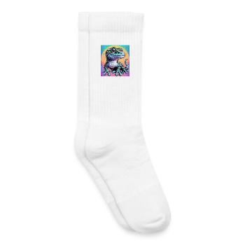 Gecko - Kids Tennis Socks - white - Right