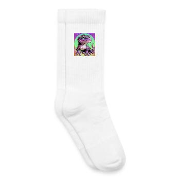 Gecko - Kinder Tennissocken - Weiß - Rechts