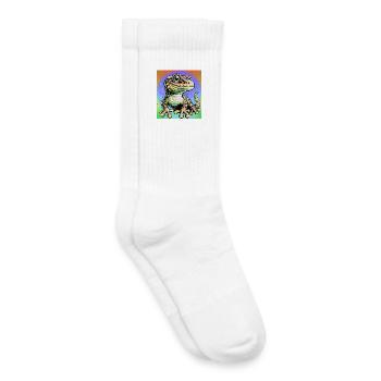 Gecko - Kids Tennis Socks - white - Right
