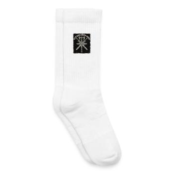 Germanic Medieval Sword Axe - Kids Tennis Socks - white - Right