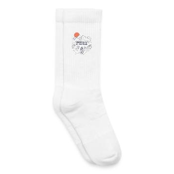 Mountains - Mentally on the Trail - Kids Tennis Socks - white - Right