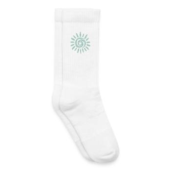 Sun with star - Kids Tennis Socks - white - Right