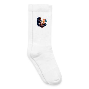 Cosmic Gardener Bonsai - Kids Tennis Socks - white - Right