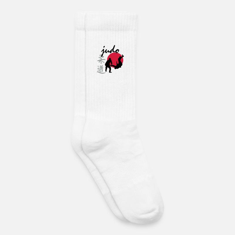 Judo - Kinder Tennissocken - Weiß