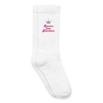 cooking - Kids Tennis Socks - white - Right