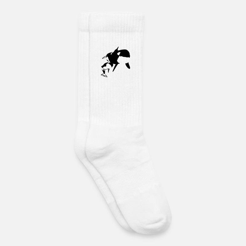 Orque - Chaussettes de tennis bio enfant - blanc