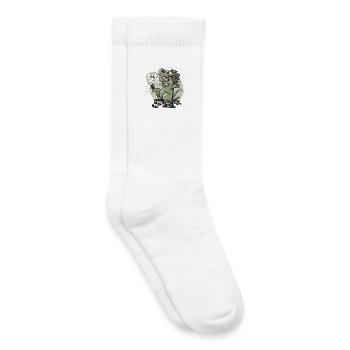 Daddys enemy - Kinder Tennissocken - Weiß - Rechts
