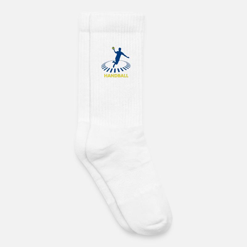 Handball - Chaussettes de tennis bio enfant - blanc