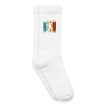 Badminton - Kids Tennis Socks - white - Right