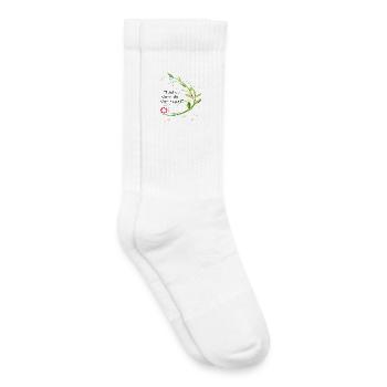 lieb, dass du das sagst - Kinder Tennissocken - Weiß - Rechts
