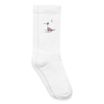 ahoi, maritim - Kinder Tennissocken - Weiß - Rechts