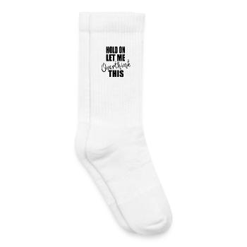 cool quote - Kids Tennis Socks - white - Right