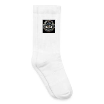 Wolf - Kinder Tennissocken - Weiß - Rechts