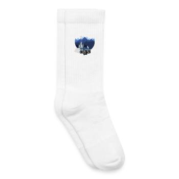 Camping Life Bergnacht - Kinder Tennissocken - Weiß - Rechts