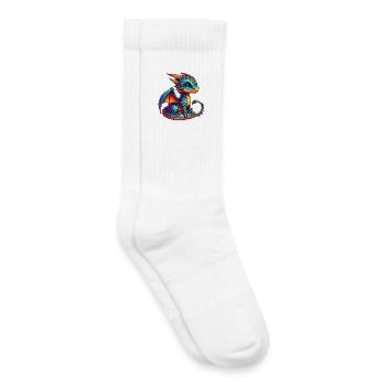 Dragon - Kids Tennis Socks - white - Right