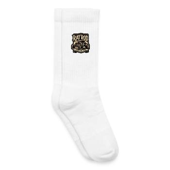 Ratsking Ratlook Shirt – Rustic Custom Style - Kids Tennis Socks - white - Right